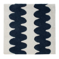 Wool Rug square  - 60 x 60 cm - multicolored