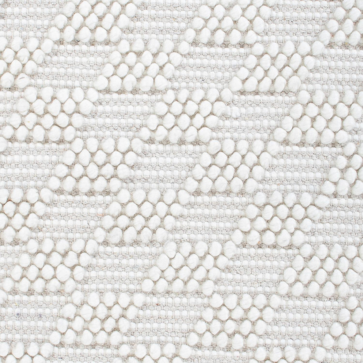 Wool Rug - 94 x 60 cm - light grey