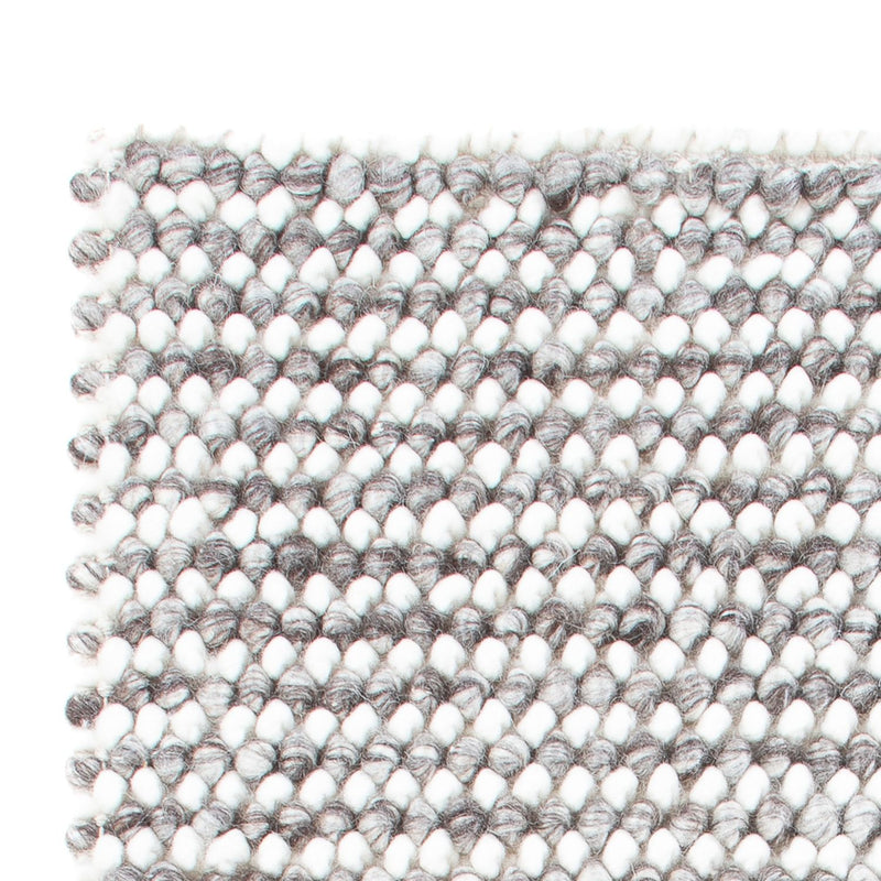 Wool Rug - 94 x 60 cm - grey