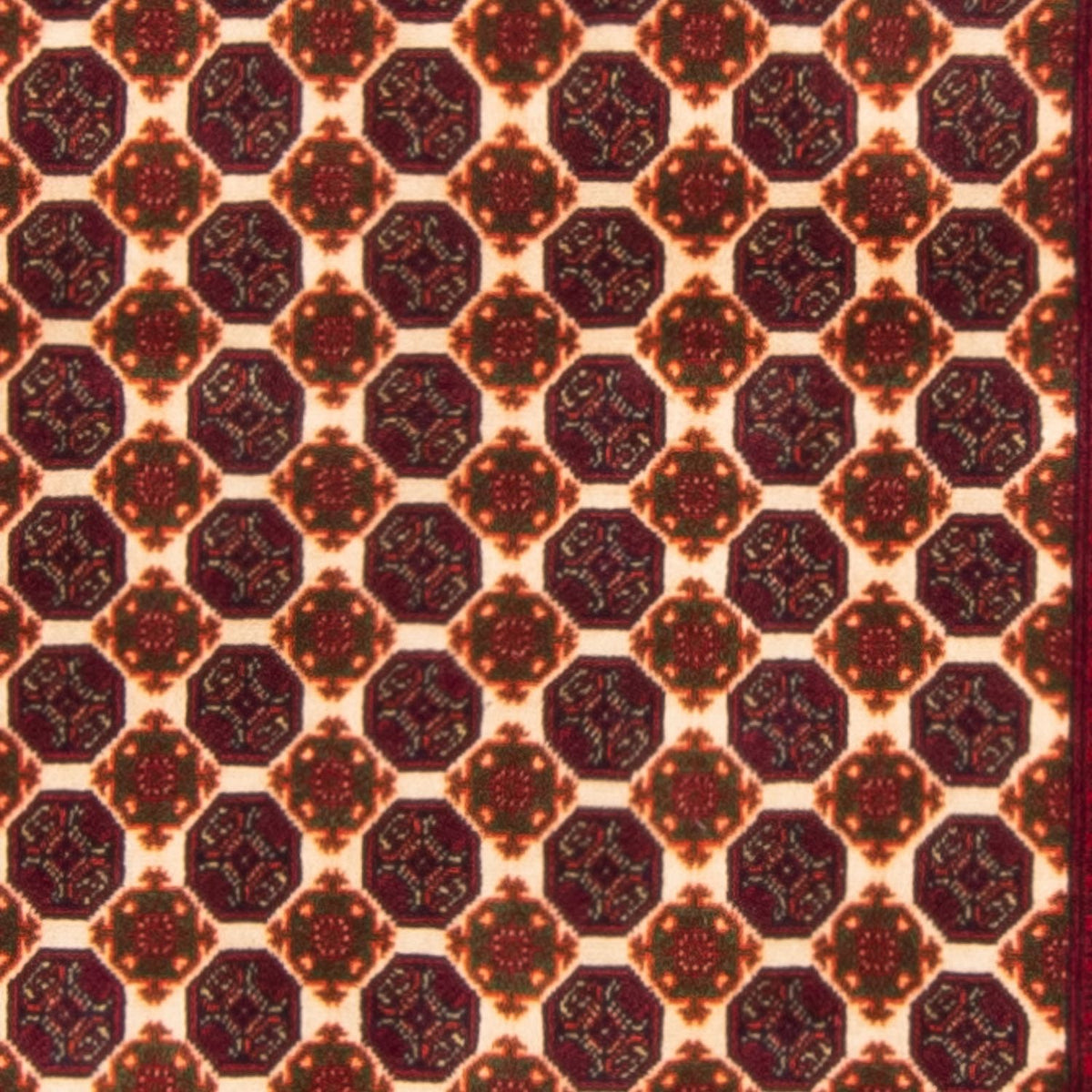 Runner Afghan Rug - 287 x 90 cm - beige