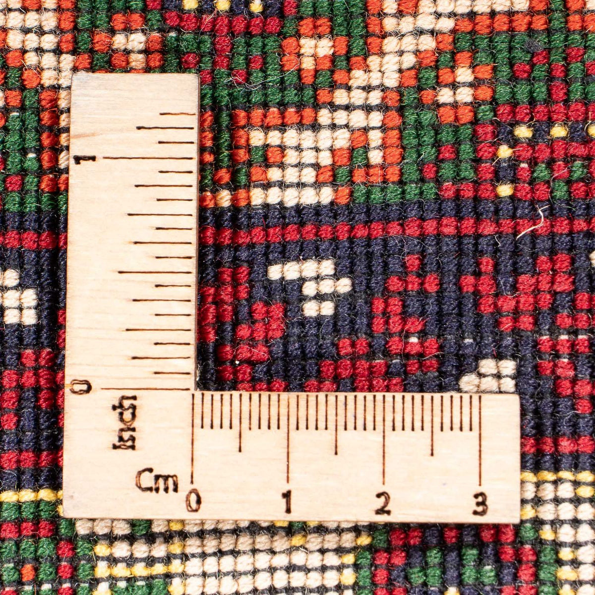 Runner Afghan Rug - 287 x 90 cm - beige