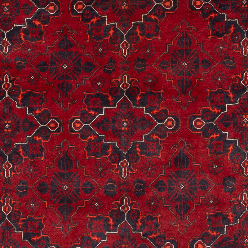 Afghan Rug - Bukhara - 293 x 194 cm - red