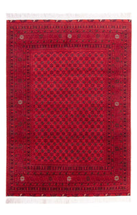 Afghan Rug - 295 x 194 cm - red
