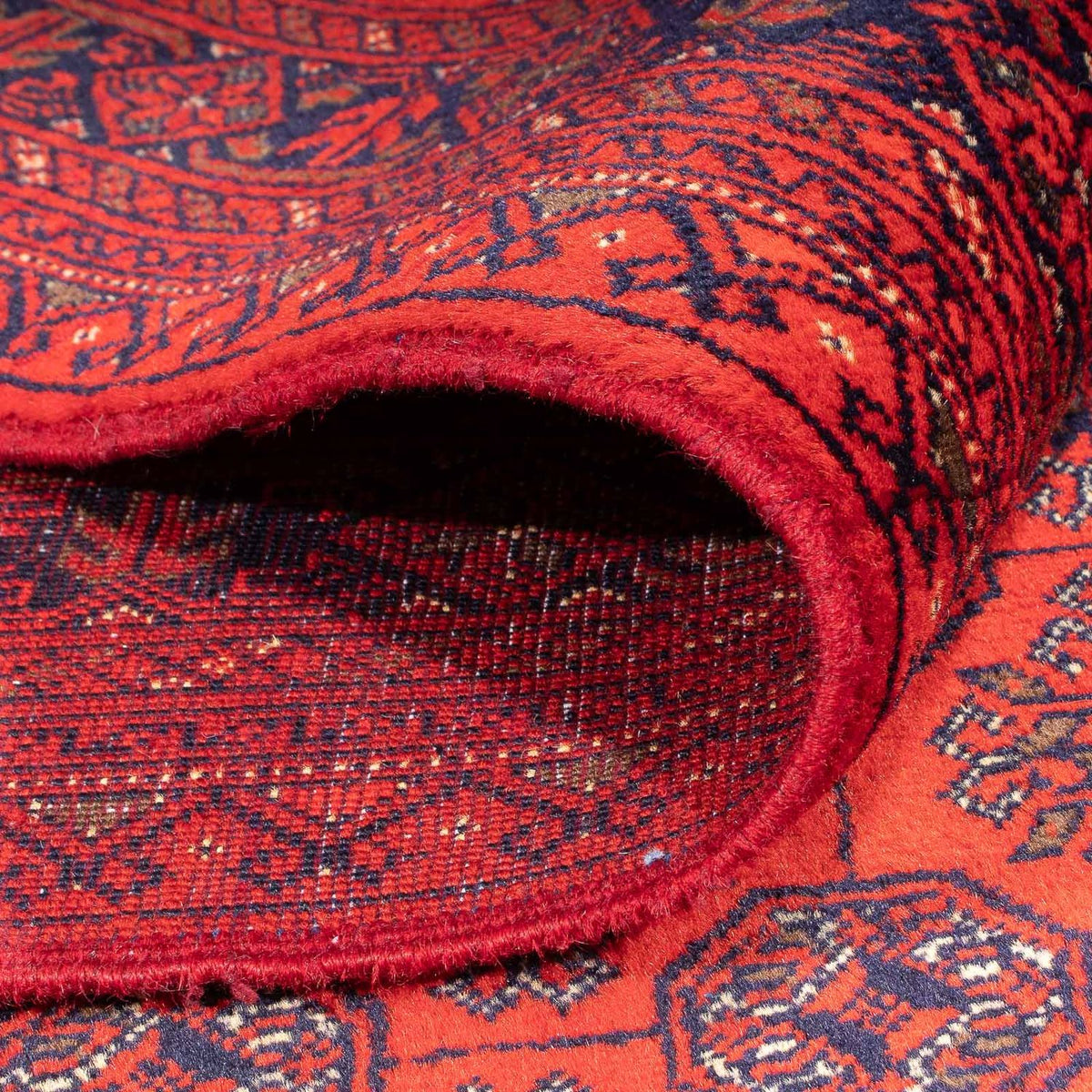 Afghan Rug - 285 x 198 cm - red