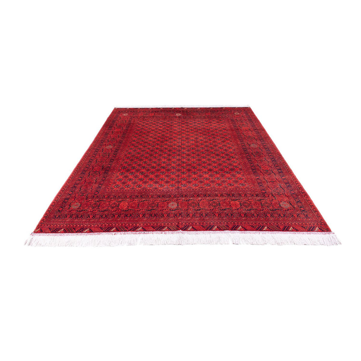 Afghan Rug - 285 x 198 cm - red