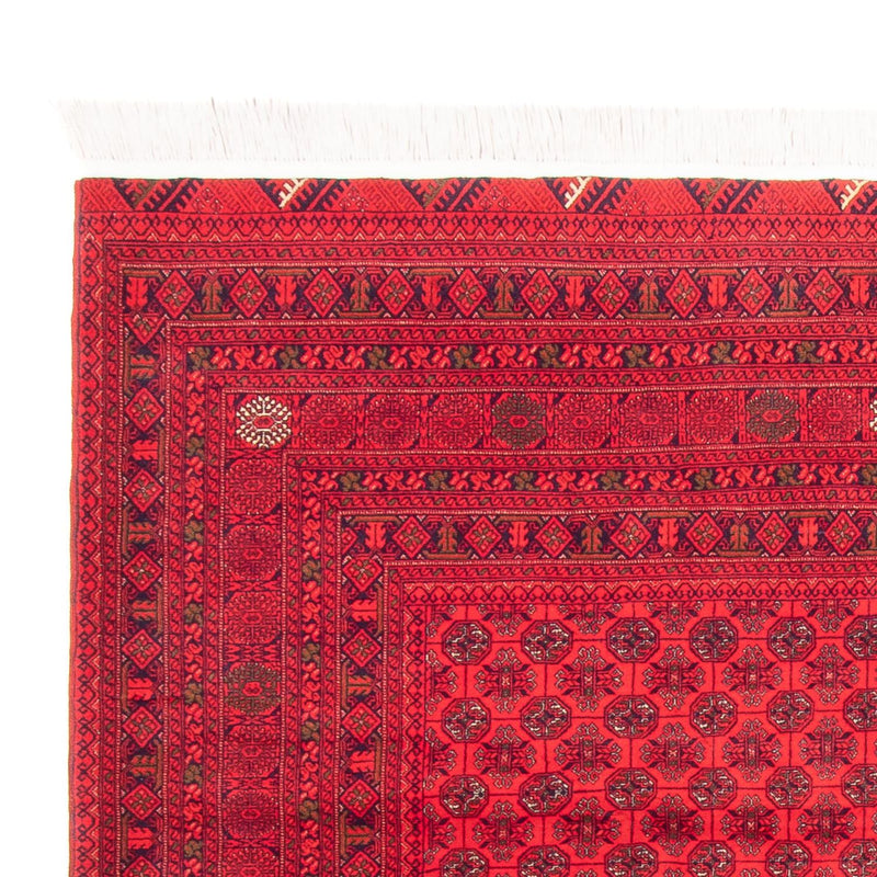 Afghan Rug - 289 x 200 cm - red