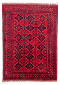 Afghan Rug - 298 x 198 cm - red