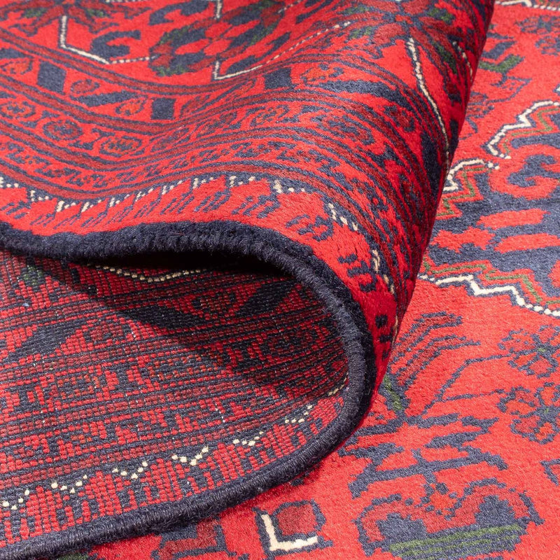 Afghan Rug - 293 x 196 cm - red