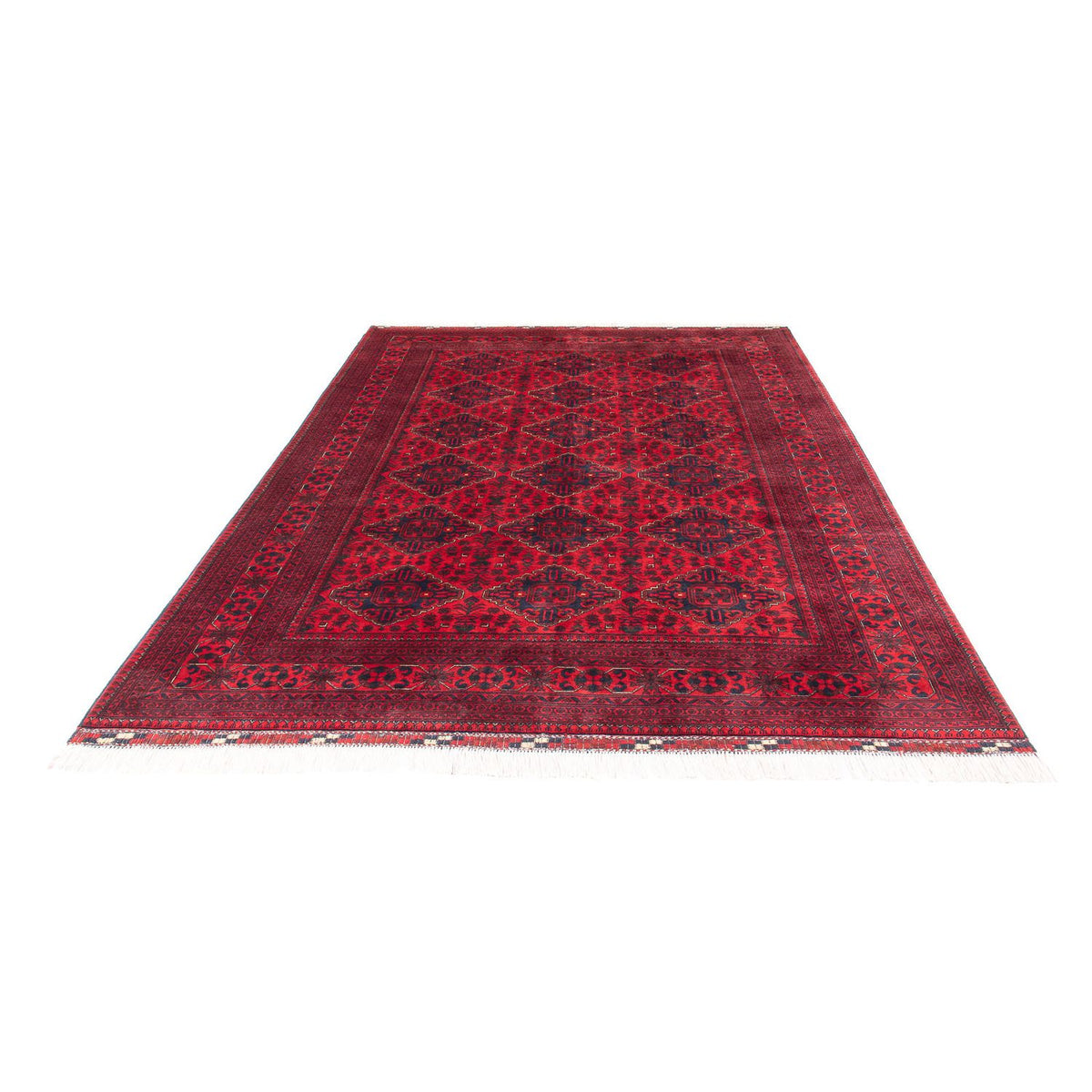 Afghan Rug - 293 x 196 cm - red