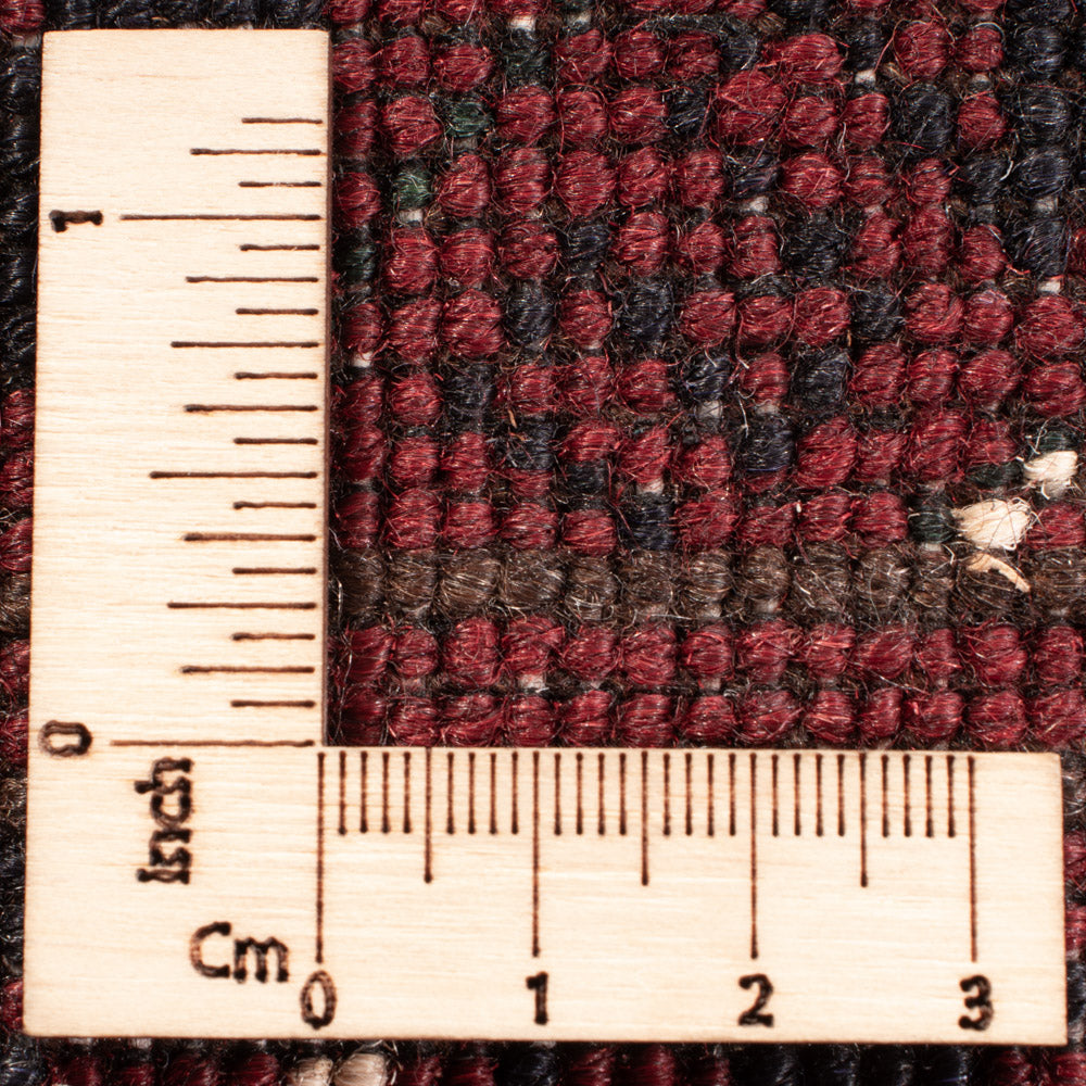 Afghan Rug - Bukhara - 290 x 201 cm - dark red