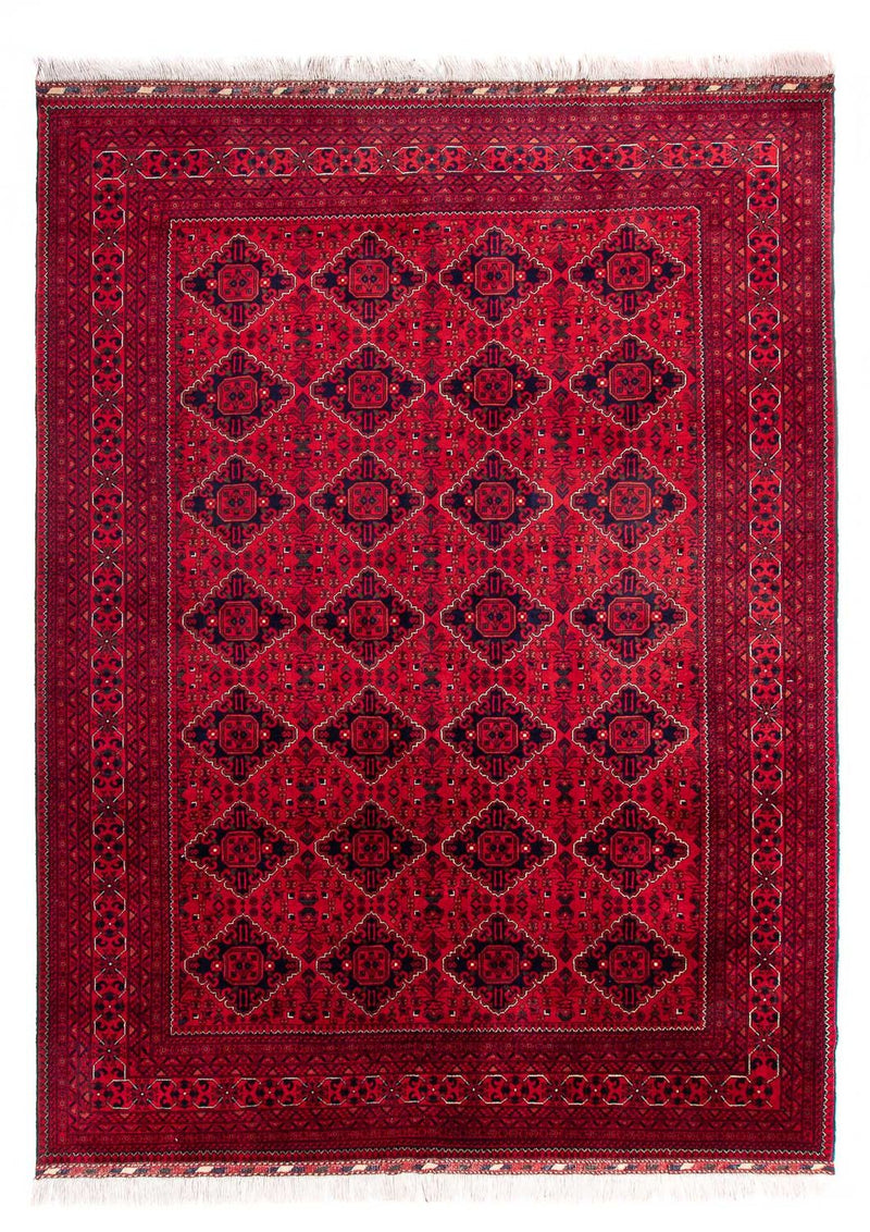 Afghan Rug - 345 x 244 cm - red