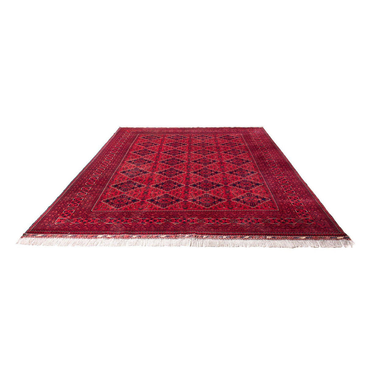 Afghan Rug - 349 x 246 cm - red