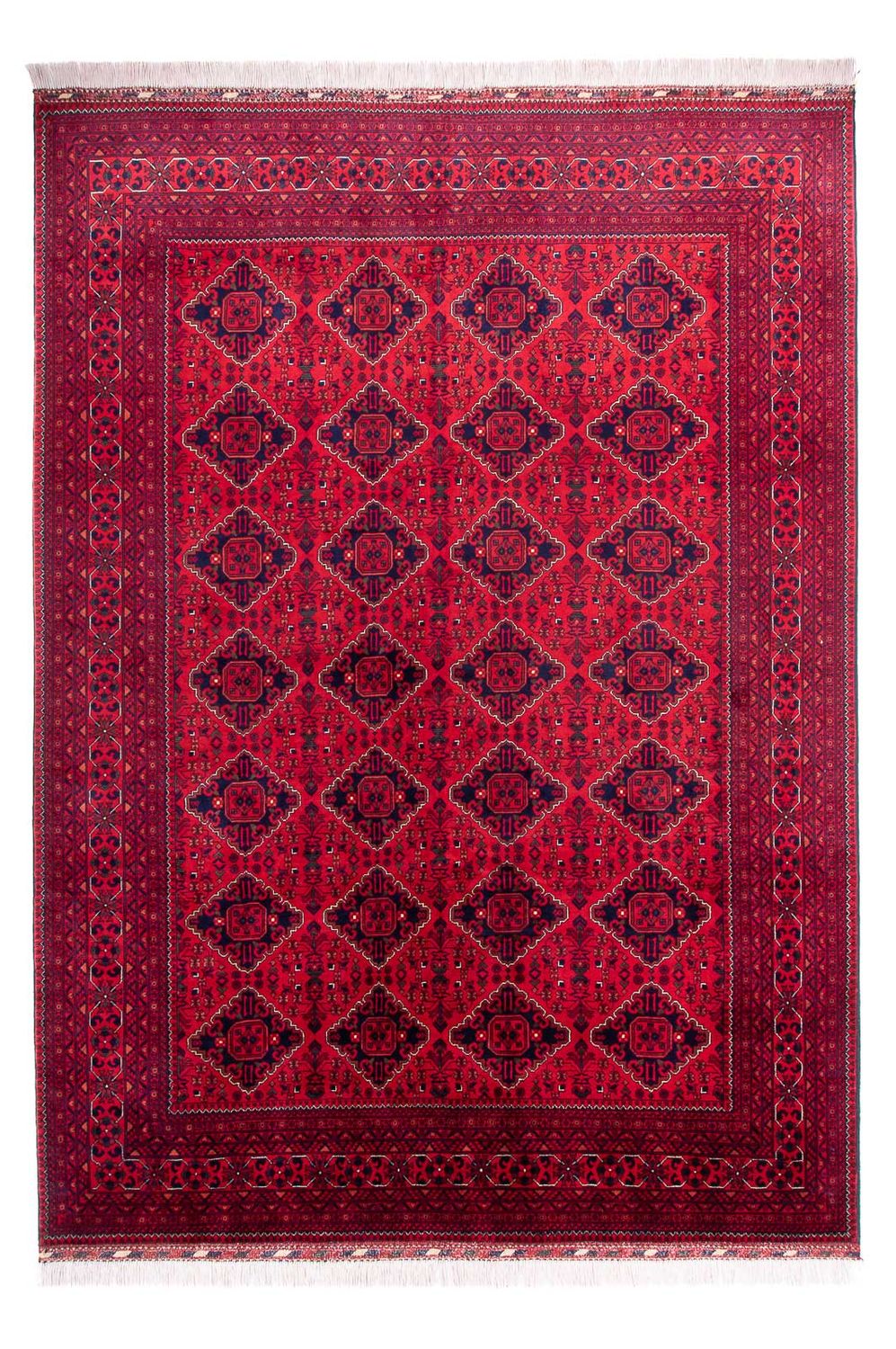 Afghan Rug - 346 x 246 cm - red