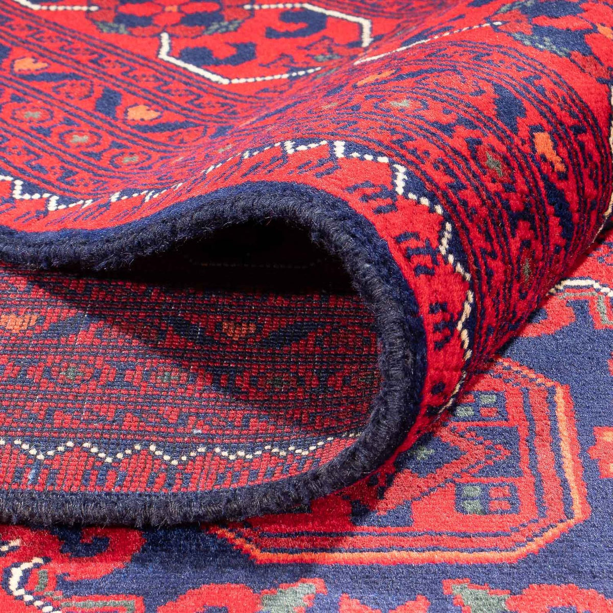 Afghan Rug - 346 x 246 cm - red