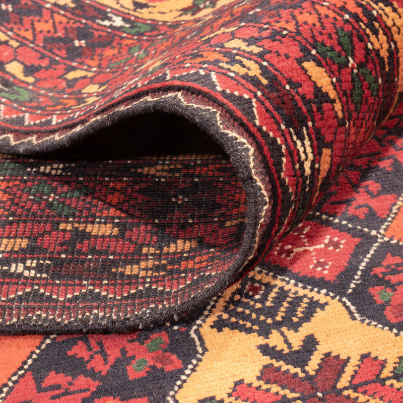 Afghan Rug - 296 x 197 cm - dark beige