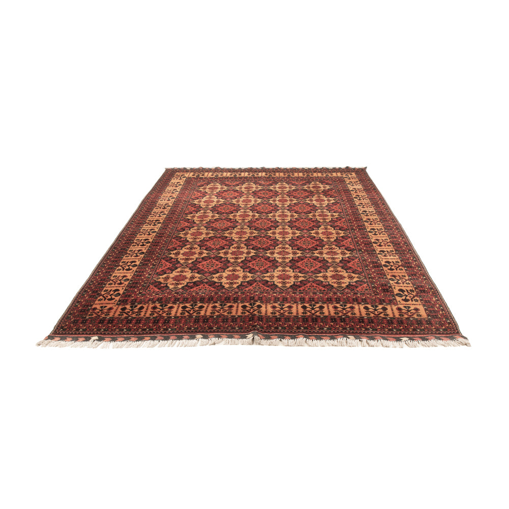 Afghan Rug - 296 x 197 cm - dark beige