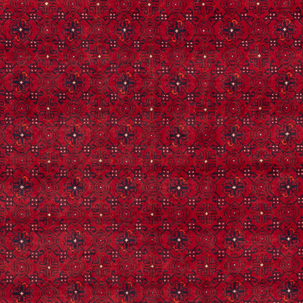 Afghan Rug - 296 x 193 cm - red