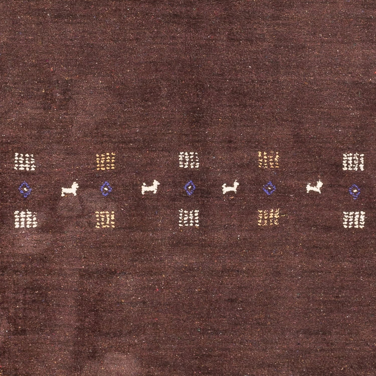 Gabbeh Rug - Loribaft Perser - 300 x 200 cm - chocolate