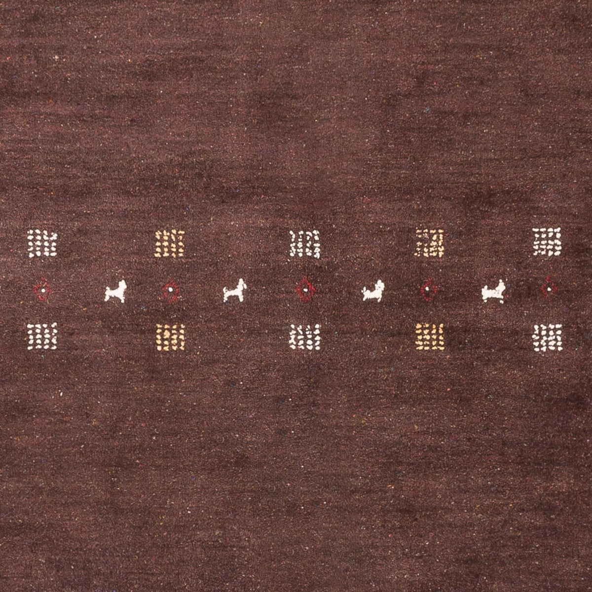 Gabbeh Rug - Loribaft Perser - 300 x 200 cm - chocolate