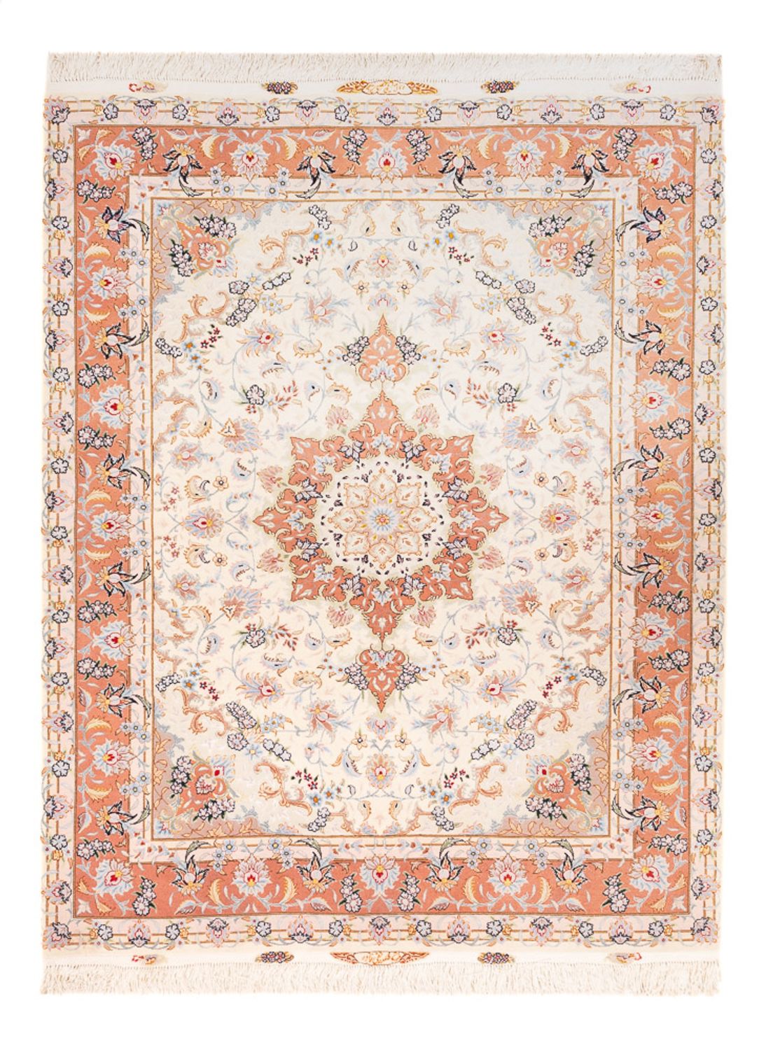 Perser Rug - Tabriz - Royal - 210 x 150 cm - beige