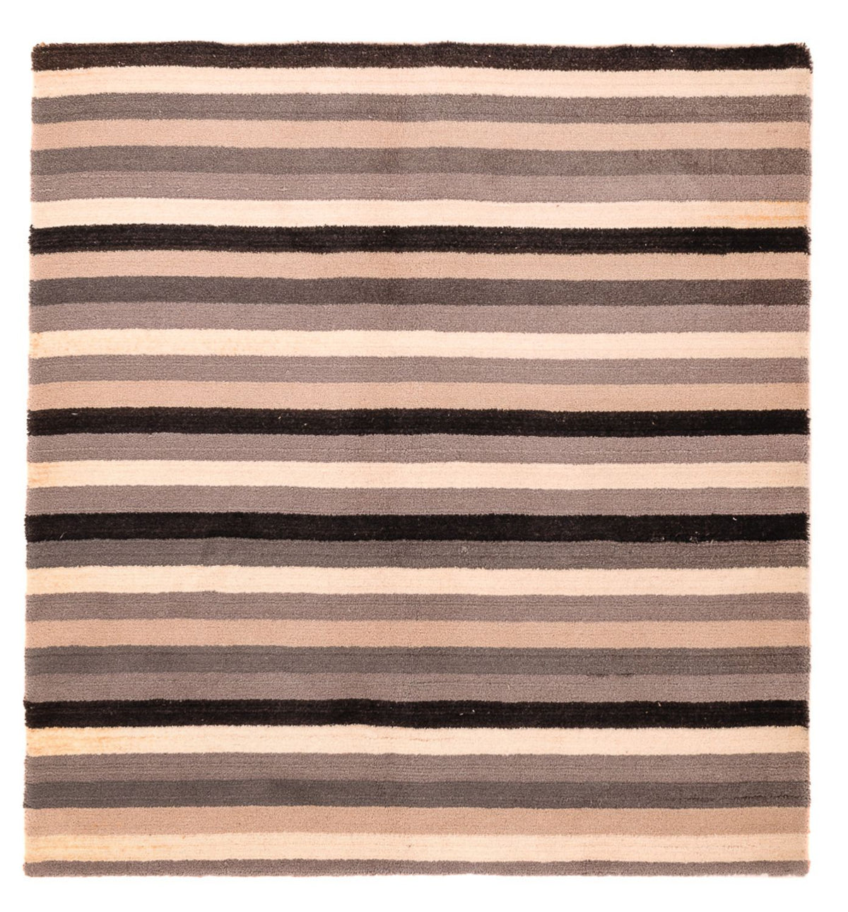 Wool Rug square  - 150 x 140 cm - multicolored