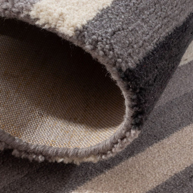 Wool Rug square  - 150 x 140 cm - multicolored