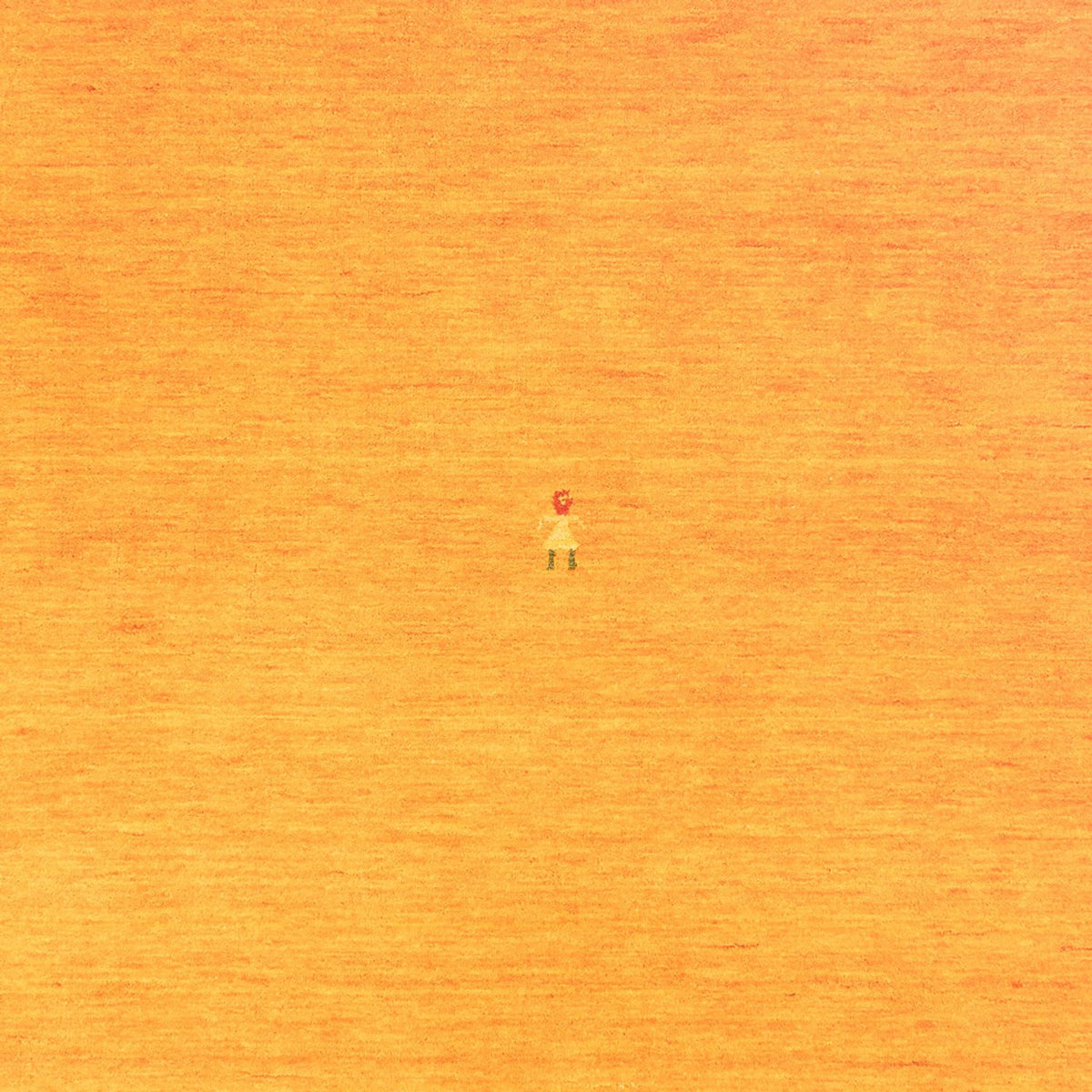 Gabbeh Rug - Softy square  - 250 x 250 cm - gold