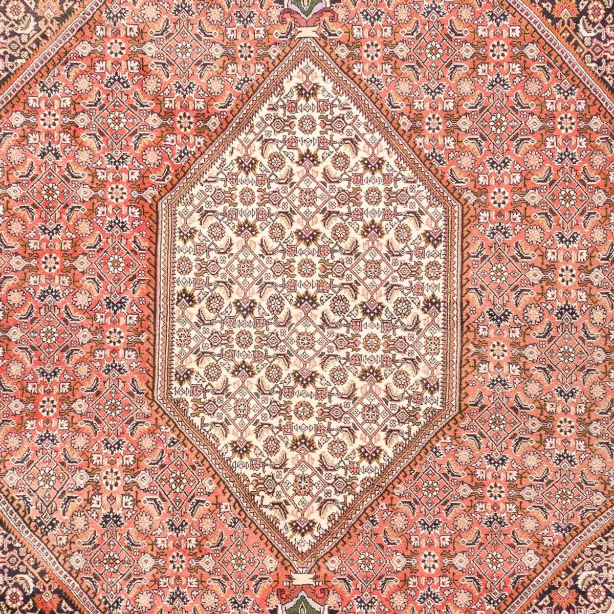 Perser Rug - Bidjar - 287 x 198 cm - light red