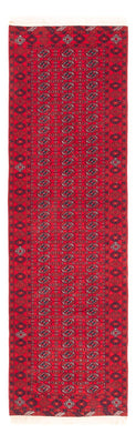 Runner Afghan Rug - Bukhara - 260 x 85 cm - red