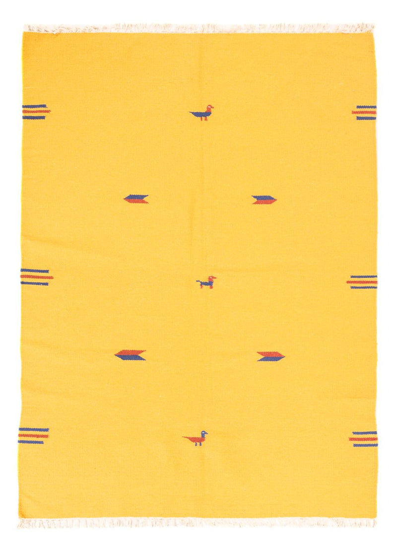 Kelim Rug - Trendy - 180 x 120 cm - yellow