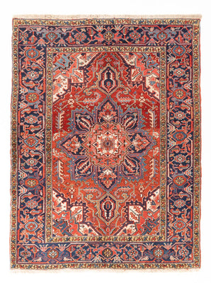 Perser Rug - Nomadic - 185 x 140 cm - red
