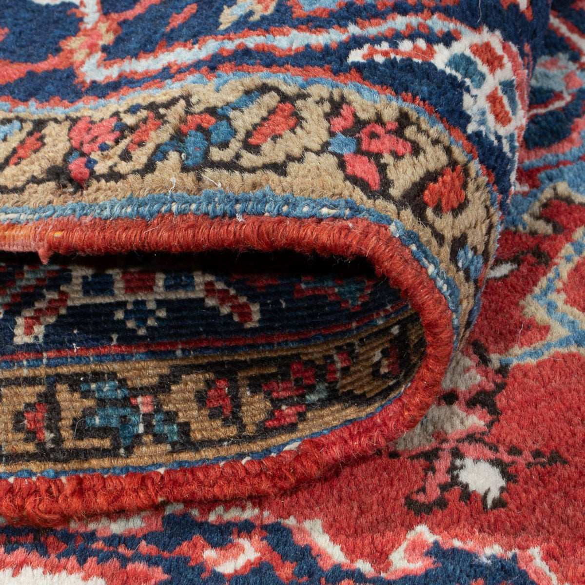 Perser Rug - Nomadic - 185 x 140 cm - red