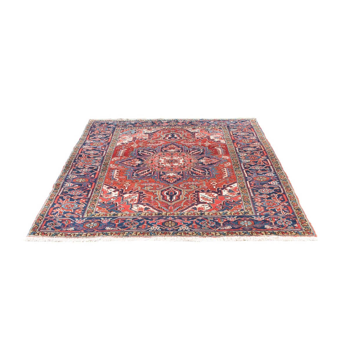 Perser Rug - Nomadic - 185 x 140 cm - red