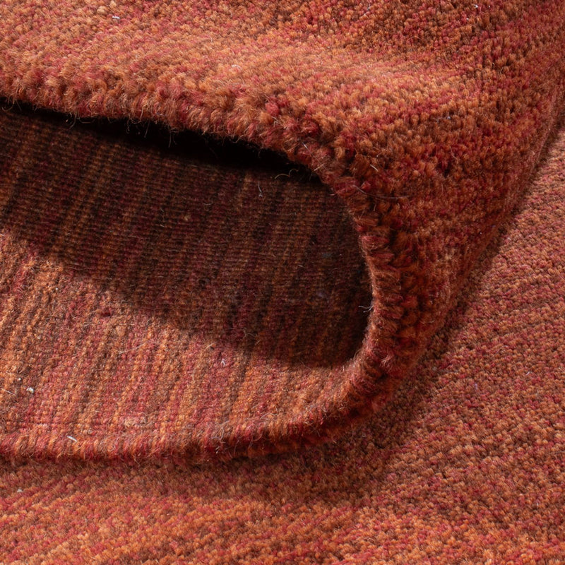 Gabbeh Rug - Loribaft Softy - 242 x 173 cm - rust