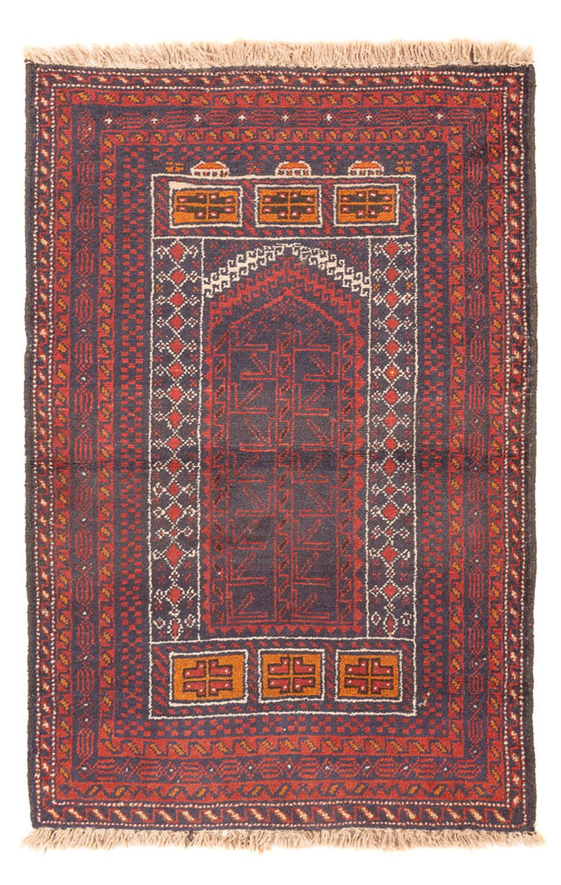 Runner Belutsch Rug - 139 x 84 cm - multicolored
