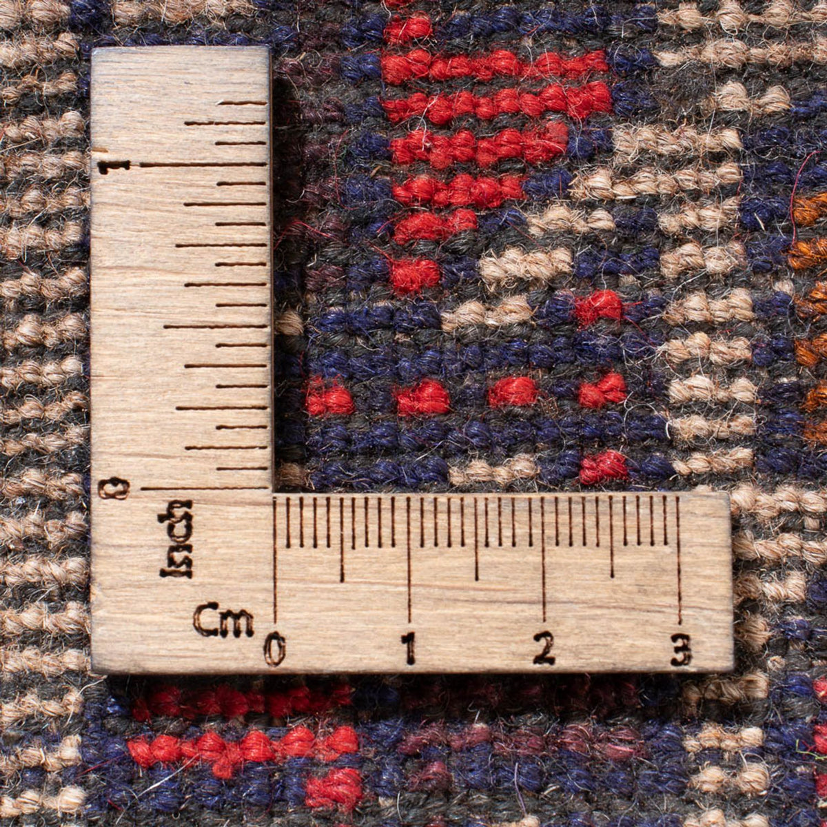 Belutsch Rug - 128 x 82 cm - multicolored