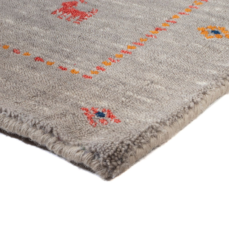 Gabbeh Rug - Loribaft Softy - 103 x 62 cm - caramel