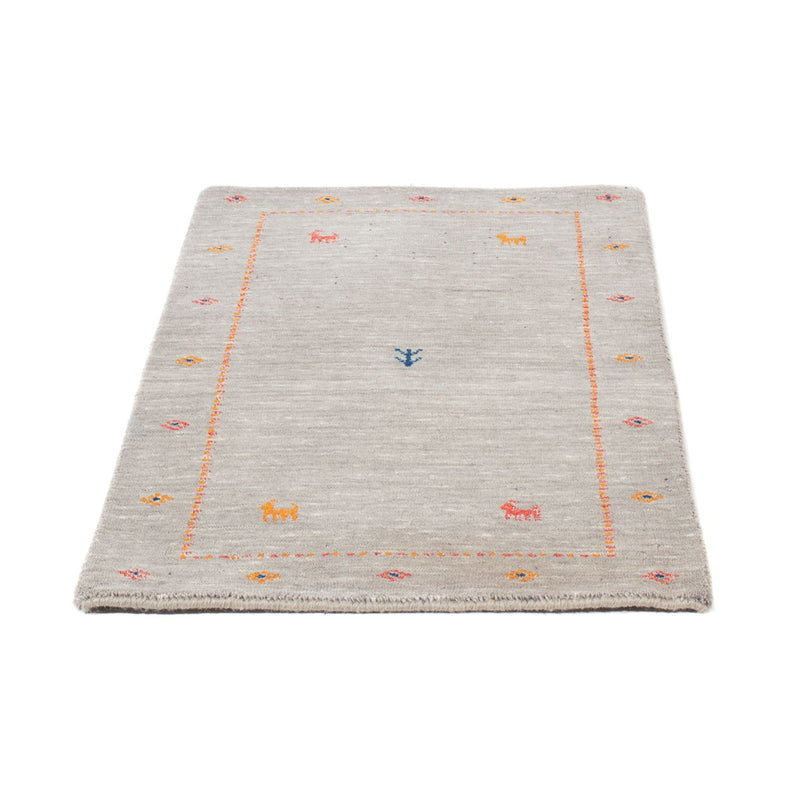 Gabbeh Rug - Loribaft Softy - 103 x 62 cm - caramel