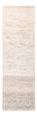 Runner Wool Rug - 100 x 32 cm - light grey