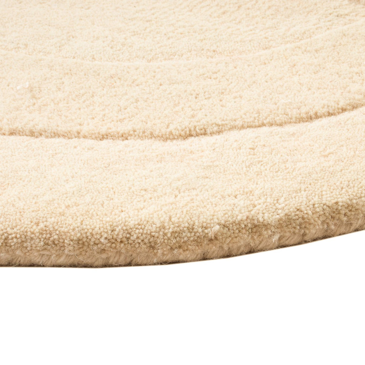 Wool Rug - 92 x 60 cm - beige