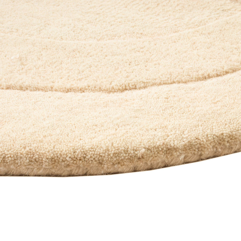 Wool Rug - 92 x 60 cm - beige