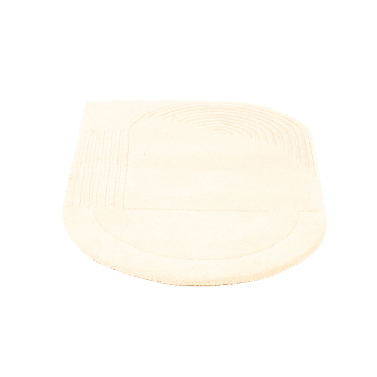 Wool Rug - 92 x 60 cm - beige