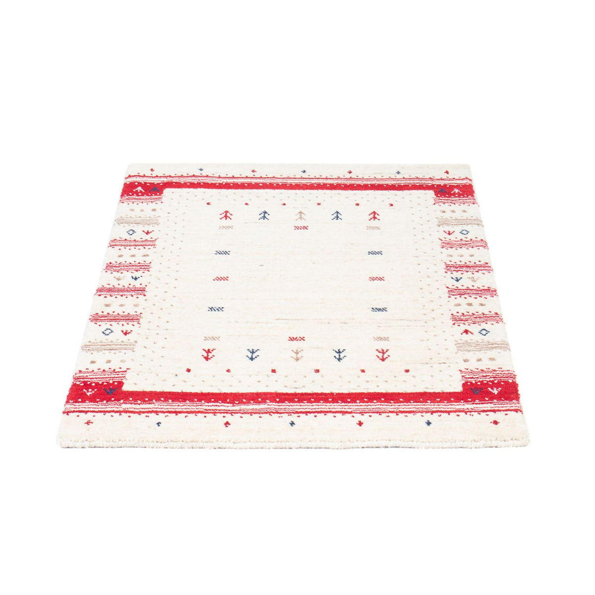 Gabbeh Rug - Loribaft Indus - 90 x 60 cm - multicolored