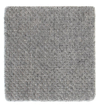 Wool Rug square  - 30 x 30 cm - grey