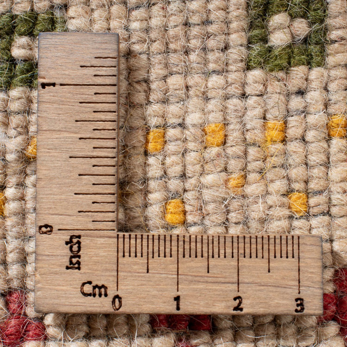 Gabbeh Rug - Loribaft Softy - 90 x 60 cm - light beige