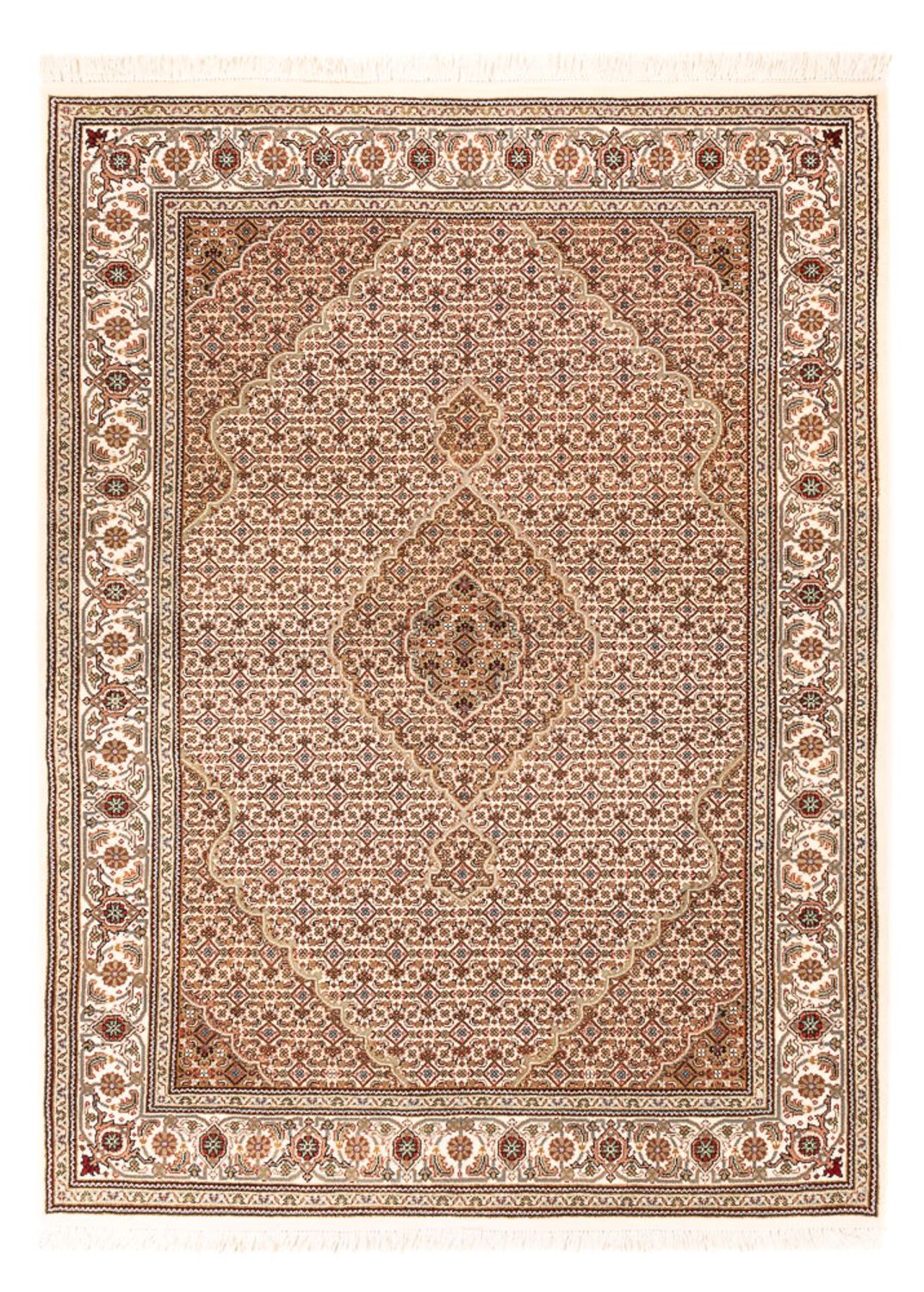 Oriental Rug - Tabriz - 200 x 150 cm - dark beige