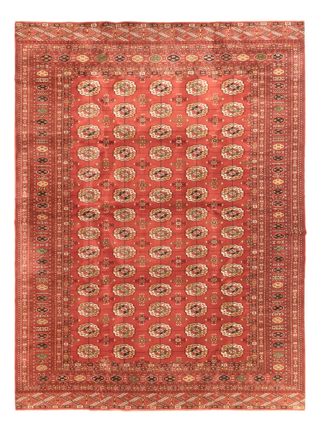Afghan Rug - Bukhara - 410 x 300 cm - light red