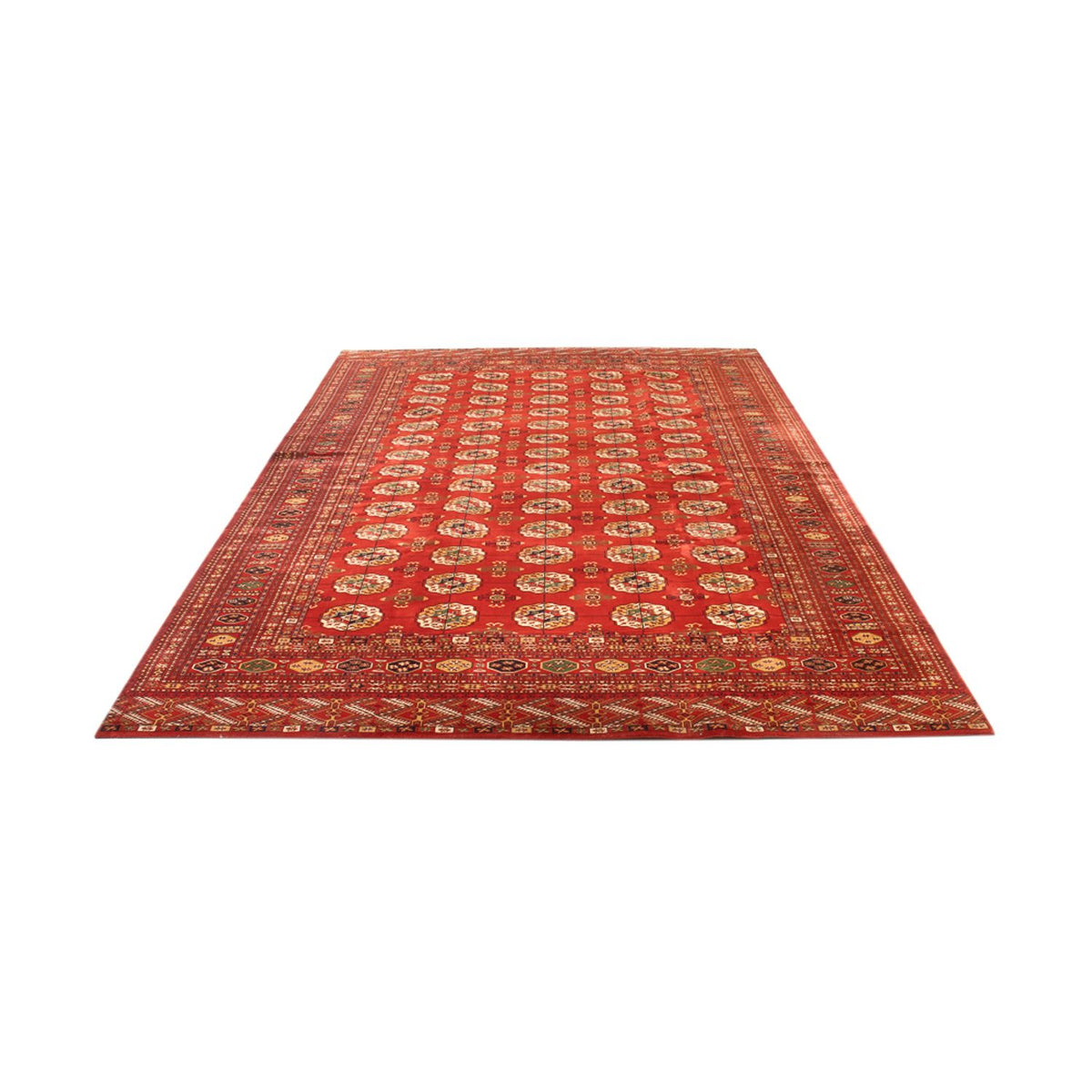 Afghan Rug - Bukhara - 410 x 300 cm - light red