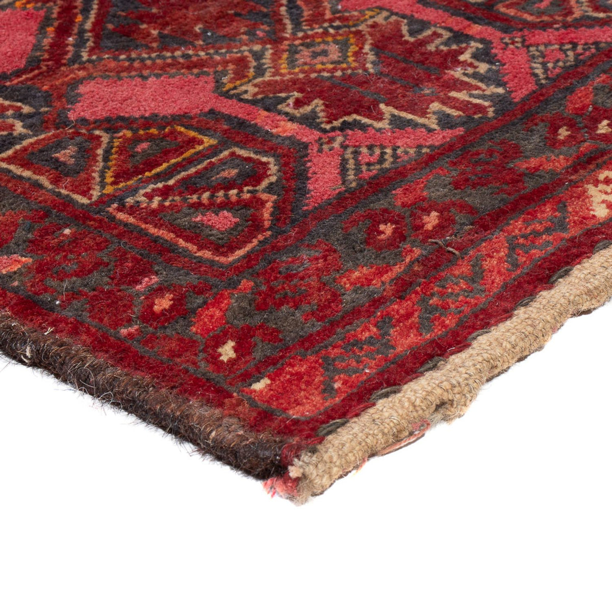 Runner Oriental Rug - 160 x 40 cm - dark red