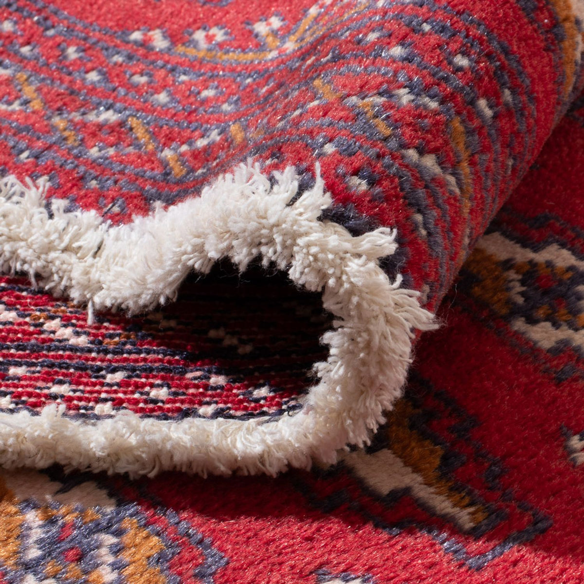 Turkaman Rug - 130 x 62 cm - red